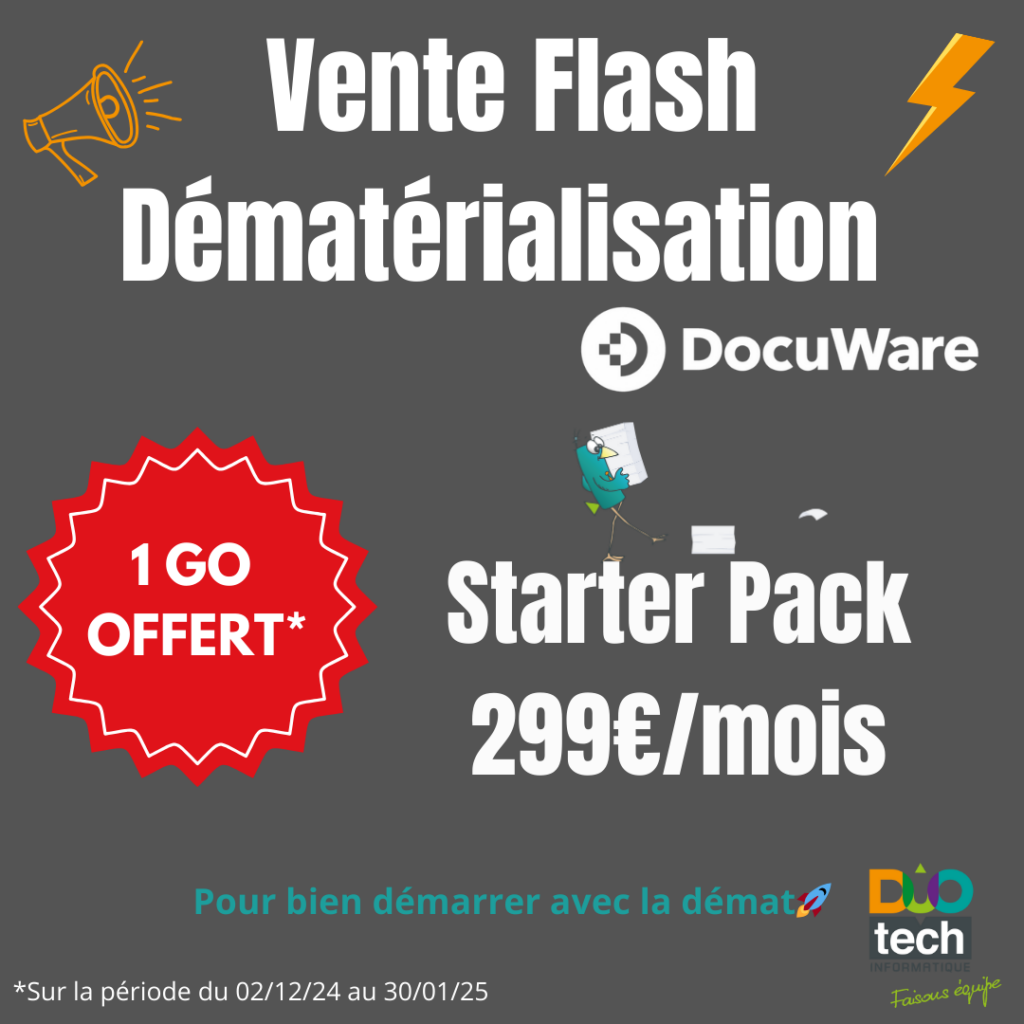 Vente Flash Dématérialisation