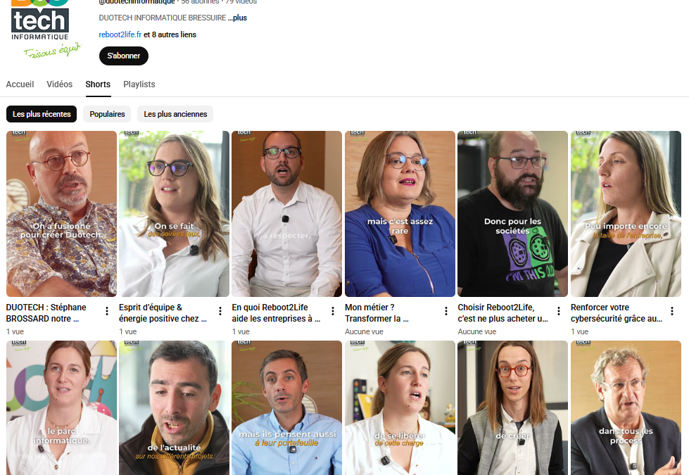 Découvrez les SHORTS DUOTECH : l’expertise en action !